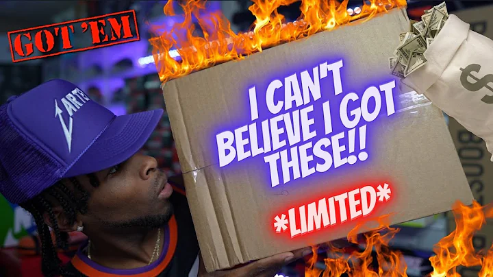 HOW DID I GET MY HANDS ON THESE?? YOU WON'T BELIEVE THE PRICE I PAID FOR THIS LIMITED SNEAKER!!