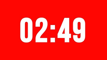 2 Minute 49 Second Timer With Alarm Without Music