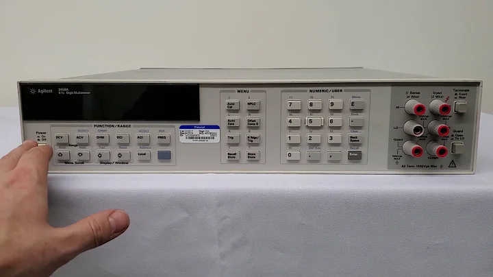 Agilent 3458 A 8.5 Digit Multimeter (A #52403)