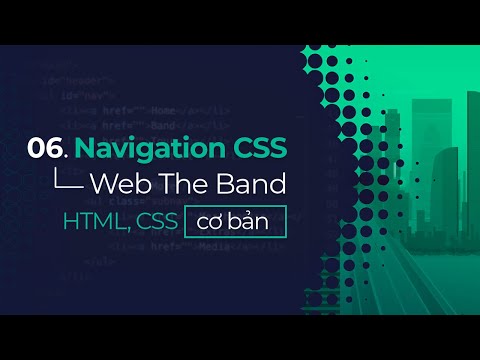Video 06. Navigation CSS - youtube