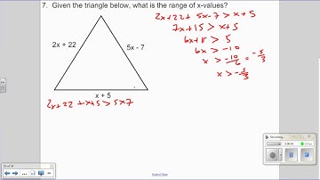 Geo: Unit 5 Day 3- The Triangle Inequality