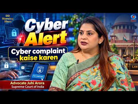 DD Morning Show | Cyber Alert | Cyber complaint kaise karen | Advocate Juhi Arora