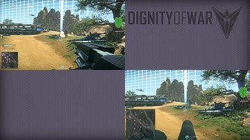 Planetside 2 Weapon comparison: Saron HRB vs Halberd Rocket Launcher @ 100m