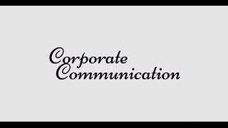 Corporate Communication - Marcato Media