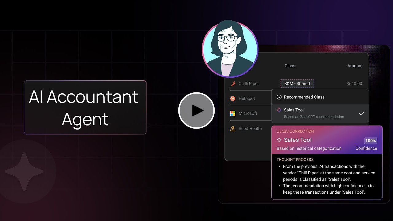 Zeni Demo Days - Fall 2025 - AI Accountant Agent
