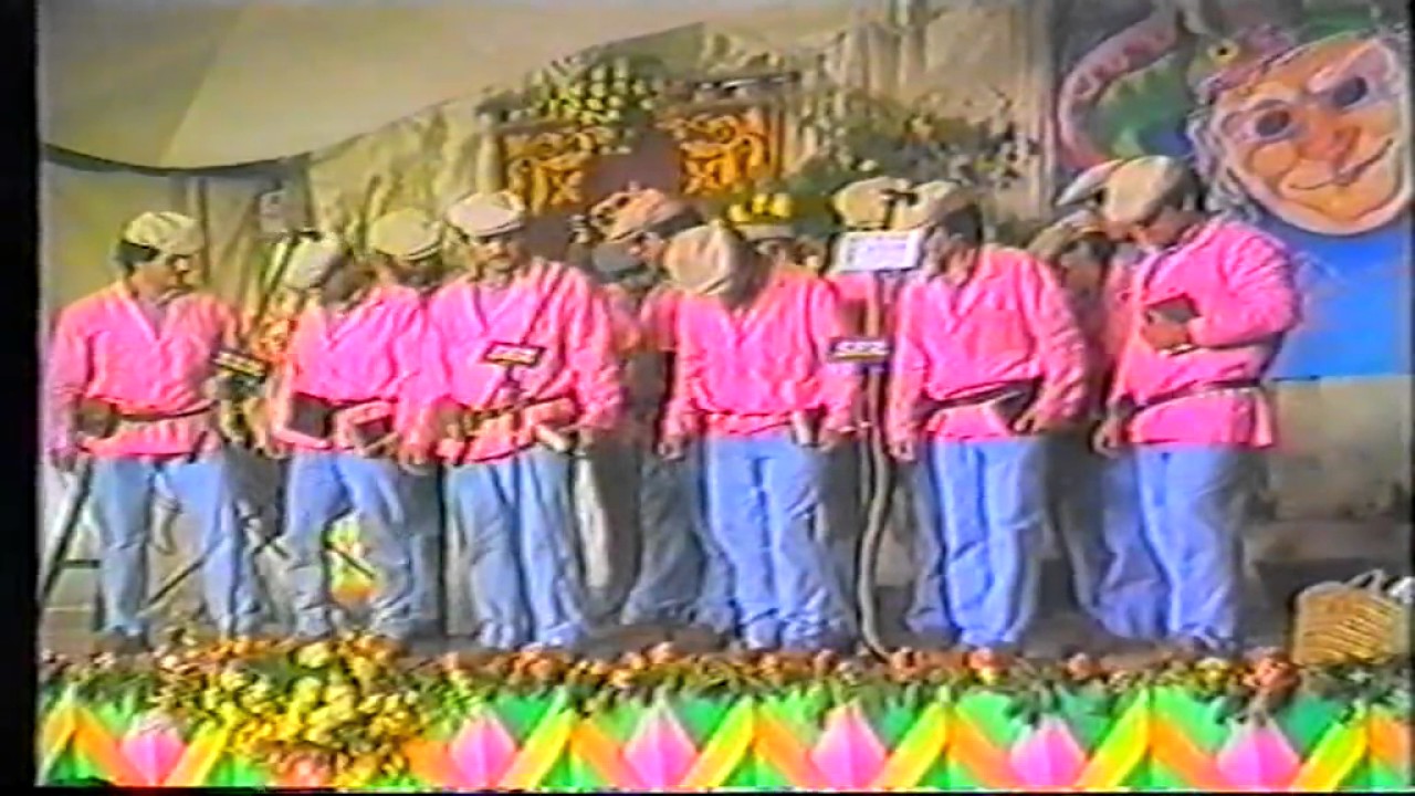 COMPARSA DE CONIL " DE PUERTA EN PUERTA " 1987