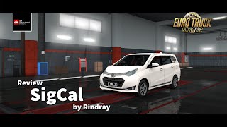 SigCal (Daihatsu Sigra & Toyota Calya) Rindray  | Review | Euro Truck Simulator 2