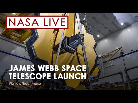 James Webb Space Telescope Launch  Official NASA Broadcast