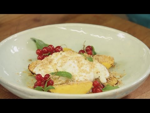 10.07.16 თეკუნას კულინარიუმი - გამომცხვარი ატამი და გარგარი მასკარპონეს კრემით