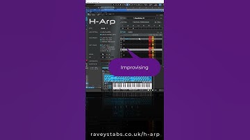 Interactive tracker arpeggiator plugin #arpeggiator #bassstation #trackers #musictrackers #h-arp