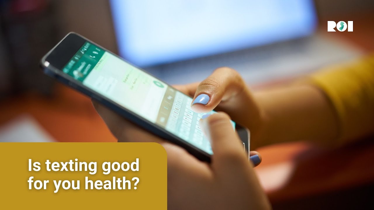 Health Rosting Text Text Messages Improve Health - YouTube