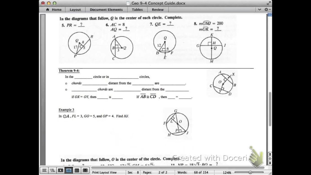 geometry-9-4-concept-guide-arcs-and-chords-youtube