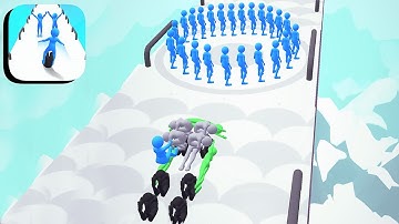 Human Vehicle Gameplay 🕺🛵🚘 All Levels 16-17