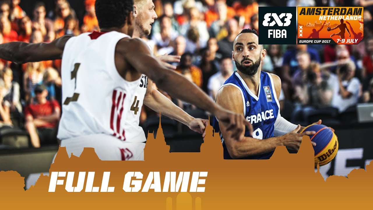 France vs Russia - Full Game - FIBA 3x3 Europe Cup 2017