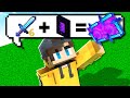 ماين كرافت ولكن 1 1 اي شيء 