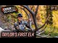 Taylor Drury's First Elk Ever, Giant Bulls Screaming At 5 Yards | Deer Season 21