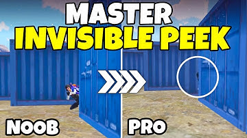 How to do Pixel Small Peek | Master Secret PEEK Settings | BGMI/PUBG Mobile