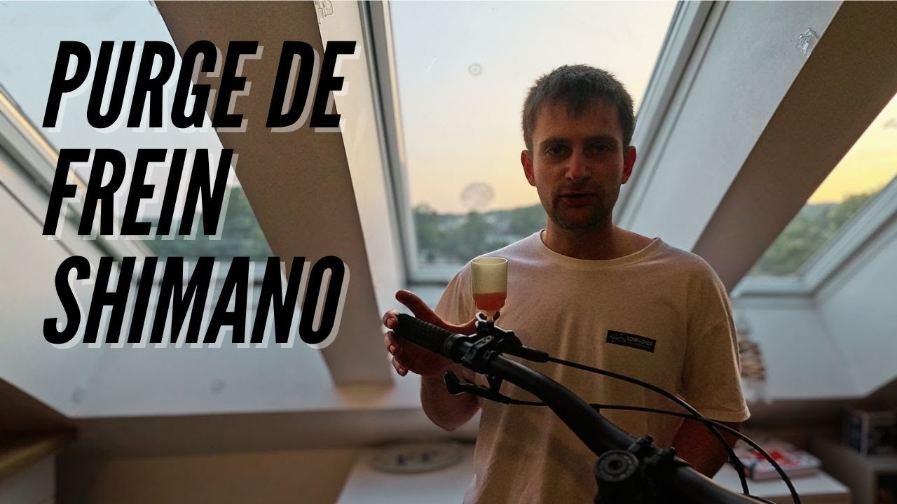 purge de frein shimano.