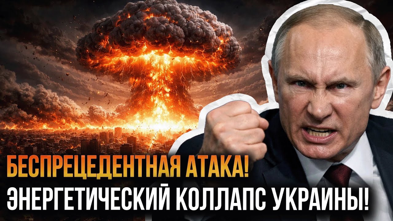 ЭНЕРГЕТИЧЕСКИЙ АРМАГЕДДОН: Россия РАЗНОСИТ ЭНЕРГЕТИКУ УКРАИНЫ В ЩЕПКИ!