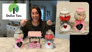 Dollar Tree DIY’s | Gum Ball Machines & Kissing Booth ❤ Valentine’s Day DIY