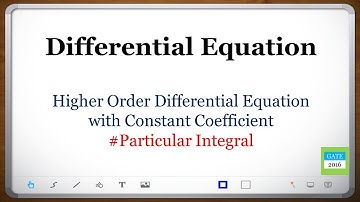 Higher Order Differential Equation with constant coefficient (GATE) (Part 2) GATE 2018 Mechanical