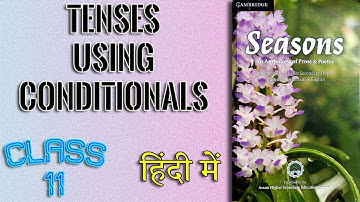 Tenses Using Conditionals | Grammar & Composition | Class 11 Alternative English | Anas Barlaskar