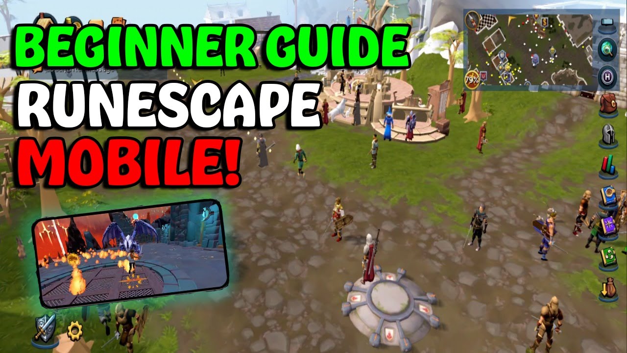 RuneScape 3 Mobile Beginner's Guide! - Top Things You Should Know!