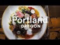 Trying Out Portland's Popular Food Spots | Solo Travel Vlog 2