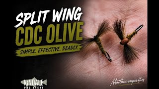 Split Wing CDC Olive | A Deadly Dry Fly Pattern