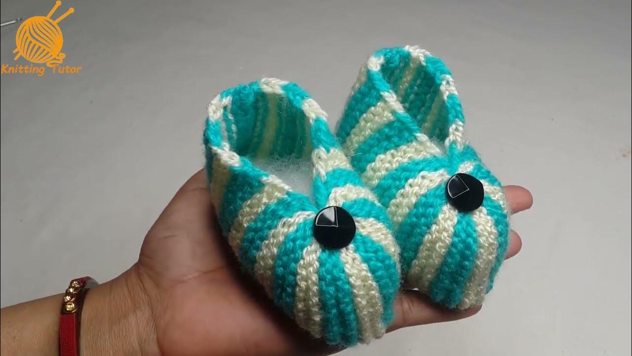 472 baby booties for 3 6 months baby socks tutorial easy