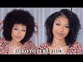 AFRO to CURLY HAIR | Testing New Hair Products on NATURAL TYPE 4 HAIR | DisisReyRey