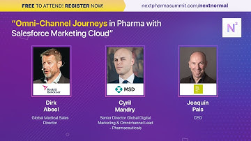 Omni Channel Journeys in Pharma with Salesforce Marketing Cloud