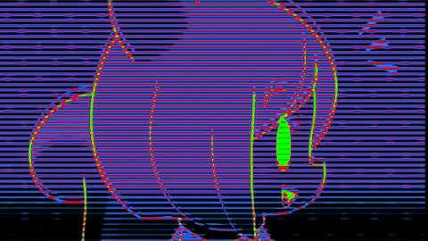 Pankis! 2-Jigen Intro in Rovee Robot 1.0