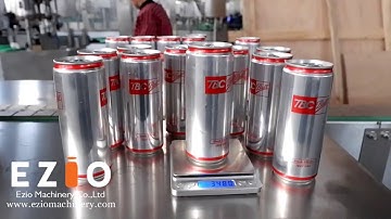 Eziobloc-12/1 Beer Can Filling And Sealing Seaming Machine Line System for Beer
