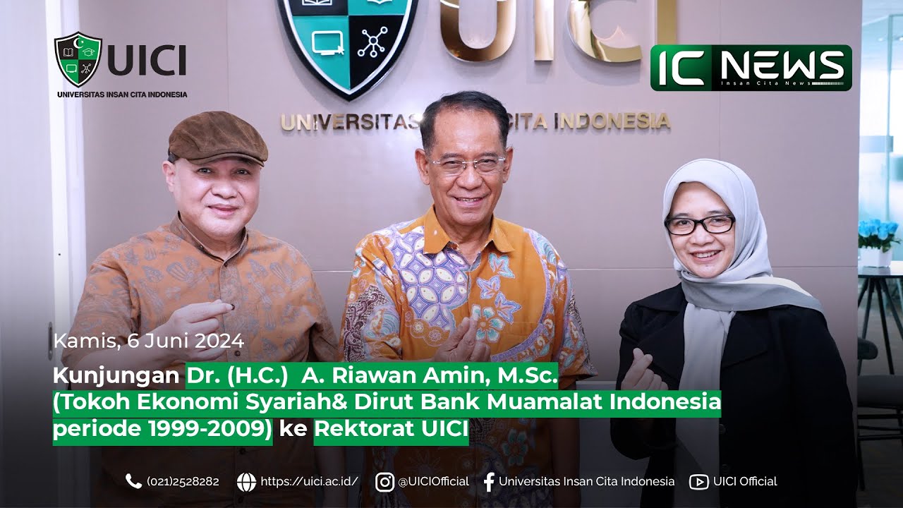 Kunjungan Dr. (H.C) A. Riawan Amin, M.Sc. Tokoh Ekonomi Syariah & Dirut ...