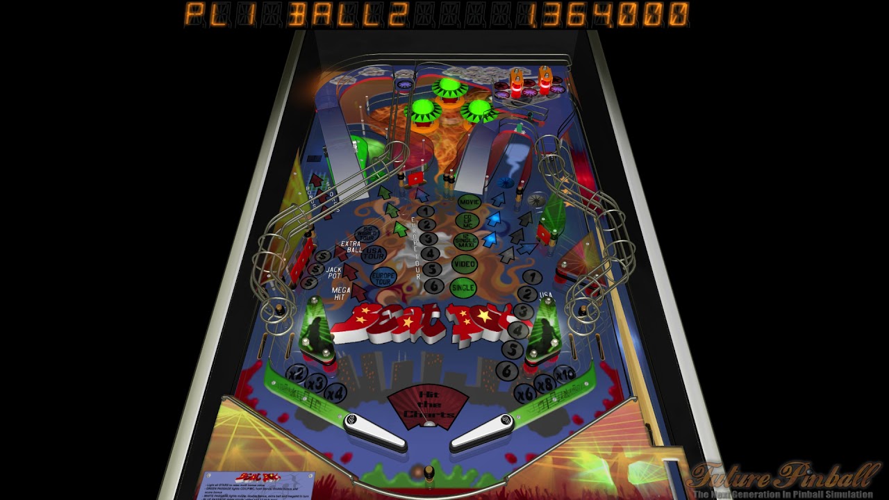 Beat Box Digital Illusions(Pinball dreams Amiga) Future Pinball