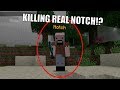 [MUST SEE!] I KILLED NOTCH IN MINECRAFT!? (REAL NOTCH)