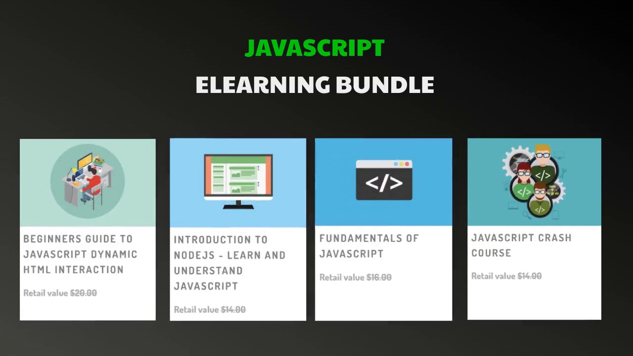 Learn Javascript With a 10 Course Bundle (50 hrs) - YouTube