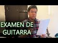 INTENTA ESTE EXAMEN DE GUITARRA - NIVEL NORMAL