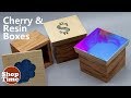 Cherry & Resin Boxes