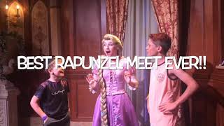 The Best Rapunzel Meet Ever At Walt Disney World