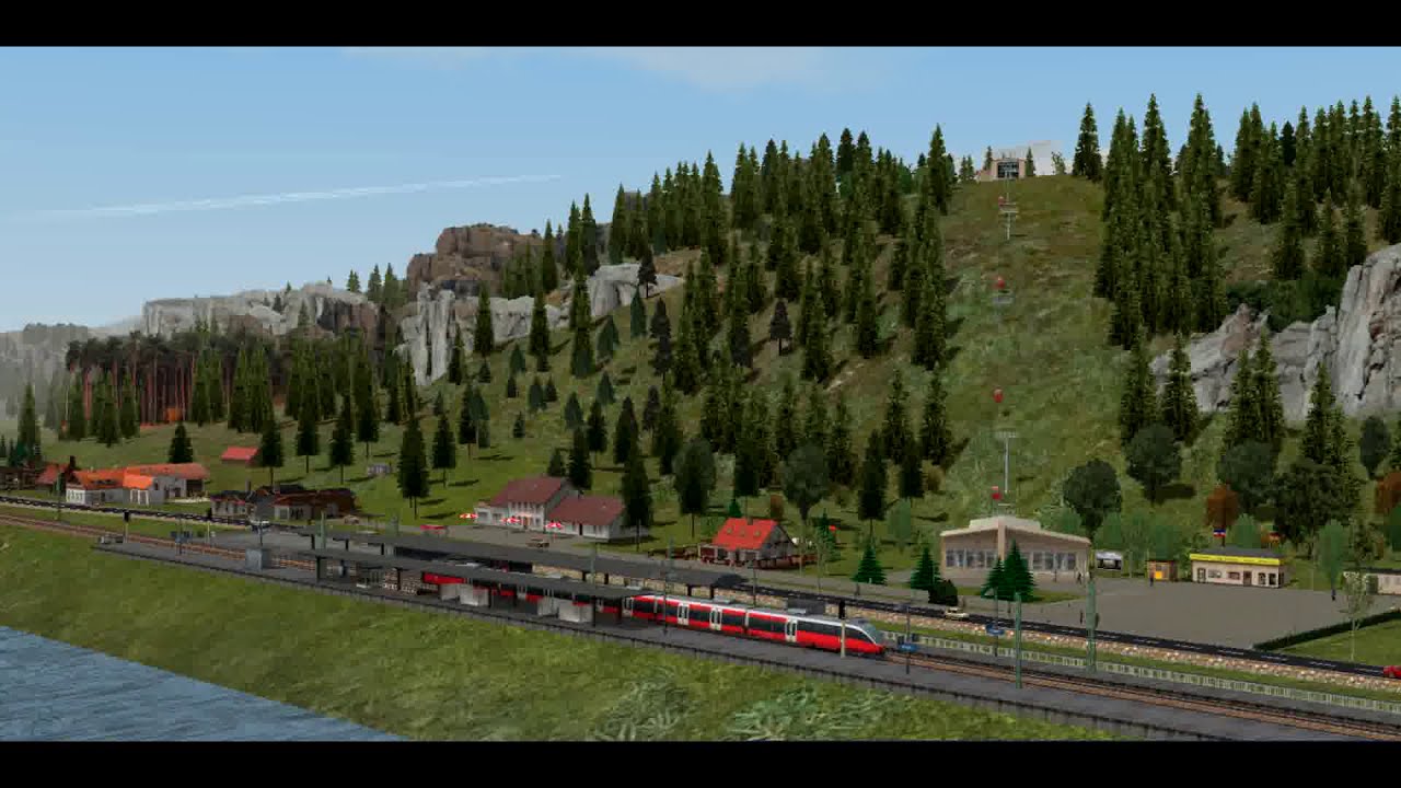 EEP 15 Anlagen : Mit der Drahtseilbahn zum Ausflugslokal .