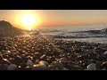 SAHİL VİDEOSU,GÜN BATIMI, DENİZ SESİ, SU ve DALGA SESİ, Deniz Manzarası, Rahatlatıcı Video