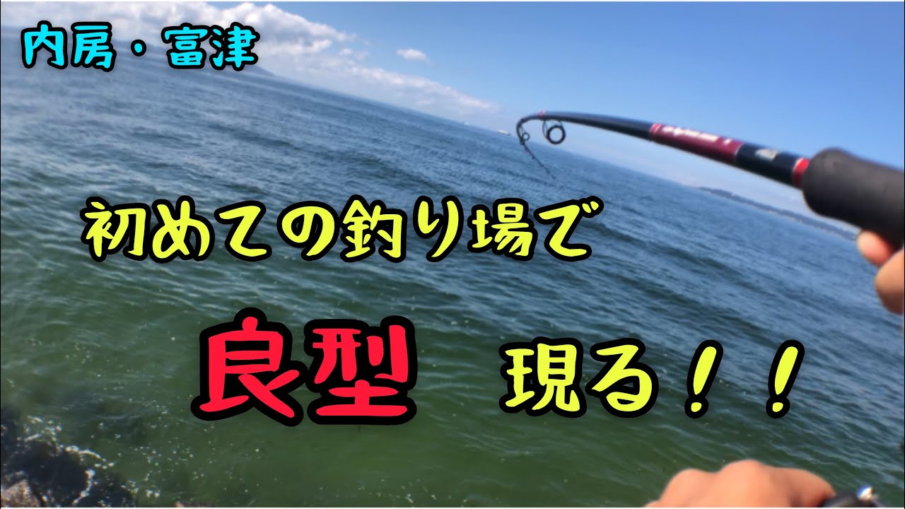 富津 オカッパリ 初めての釣り場で良型マゴチが釣れました 21年7月17日 Youtube
