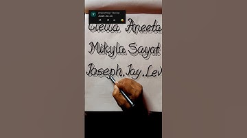 3D Letters #calligraphy #letters #3d #drawing #shorts