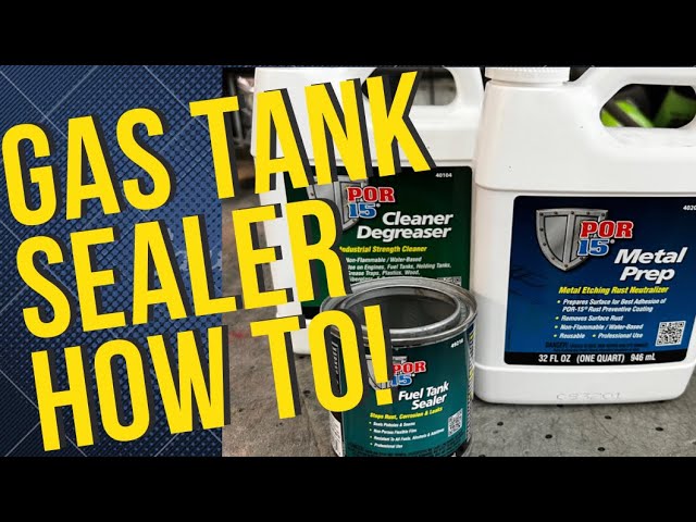 Eastwood Anti Rust GAS Tank Sealer Kits for Cycles with Instructions