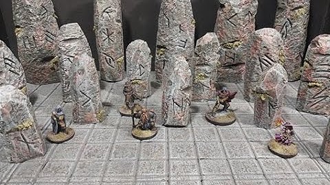 Standing Stones for EZD6 BECMI Pathfinder Dungeons and Dragons Warhammer and Tabletop Games
