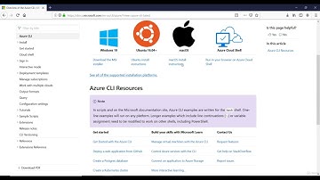 Azure Administration - ​12 Working with Azure CLI