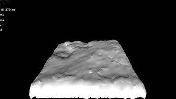 Marching Cubes visualisation of a Fluid Simulation (2)
