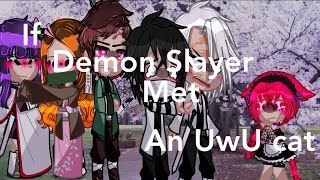 If Demon Slayer met an UwU cat(//No parts//Not original)
